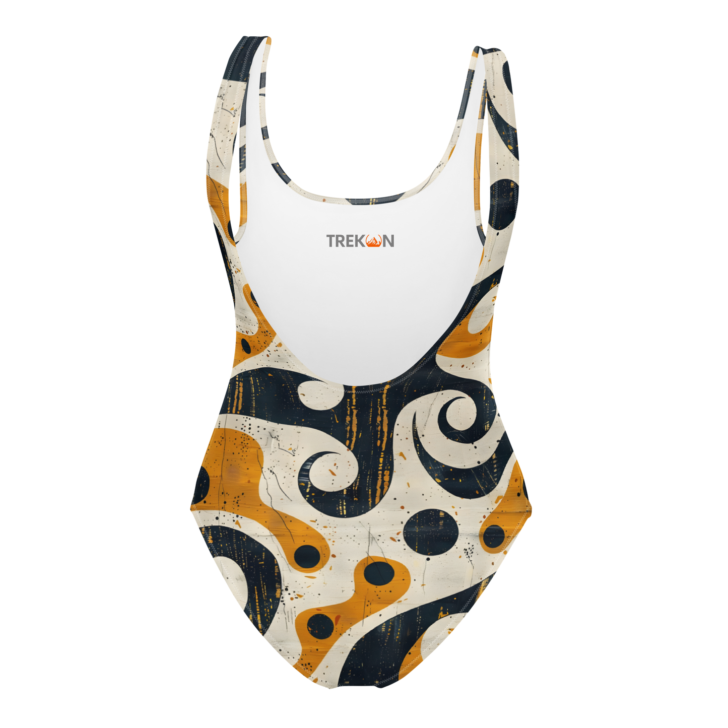 TrekOn Women's "Groovy Wave" One-Piece Swimsuit