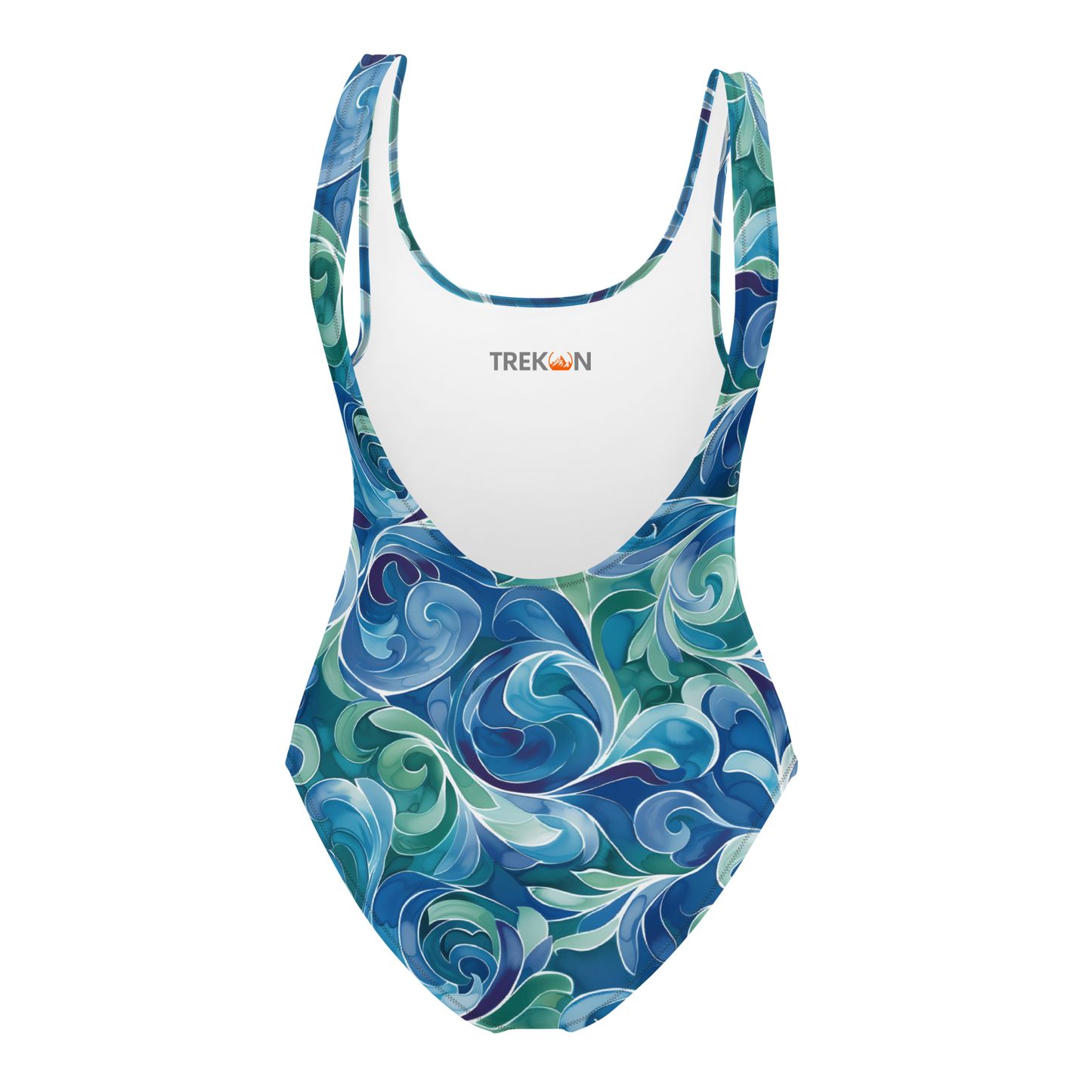 TrekOn Women's "Wave Crest" One-Piece Swimsuit