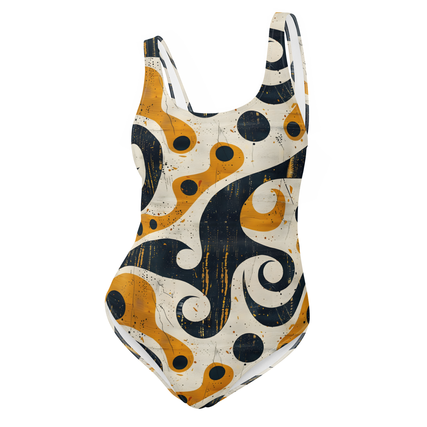 TrekOn Women's "Groovy Wave" One-Piece Swimsuit