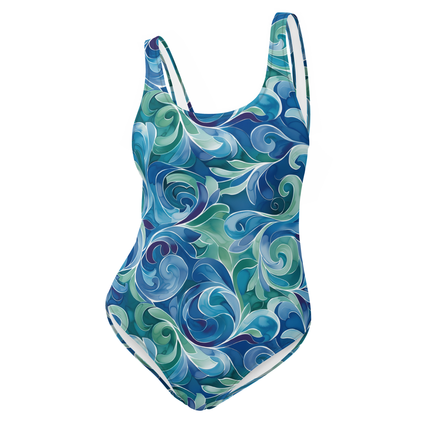 TrekOn Women's "Wave Crest" One-Piece Swimsuit