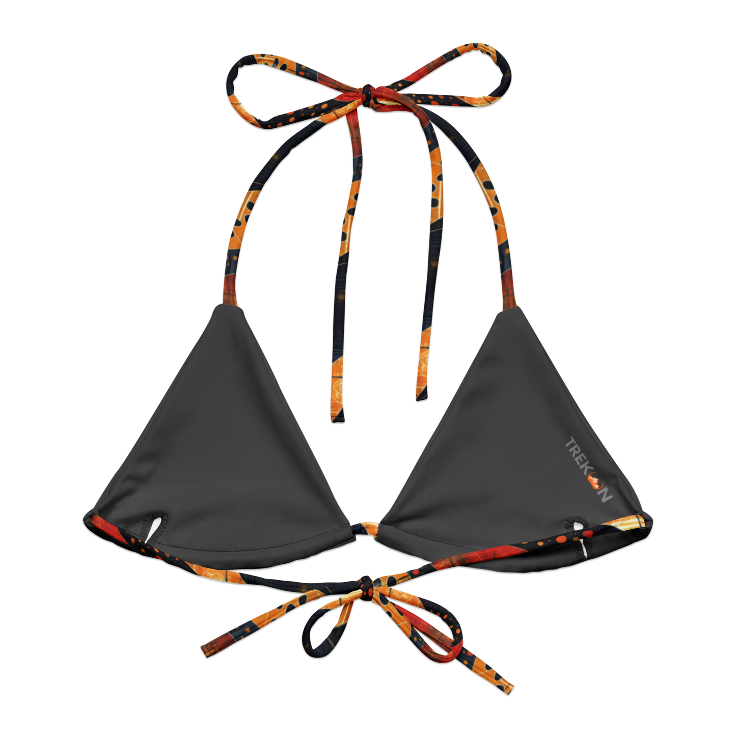 TrekOn Women's "Inferno" Recycled String Bikini Top