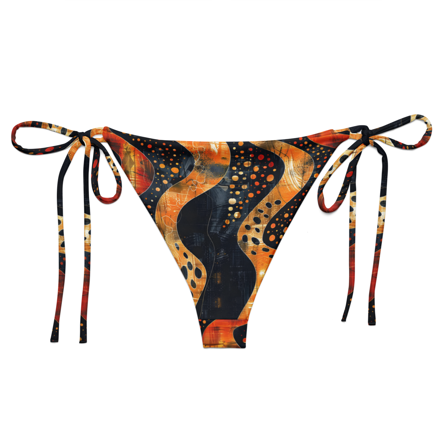 TrekOn Women's "Inferno" Recycled String Bikini Bottom