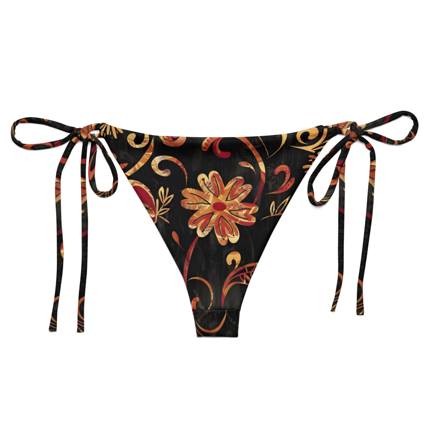 TrekOn Women's "Wildflower" Recycled String Bikini Bottom