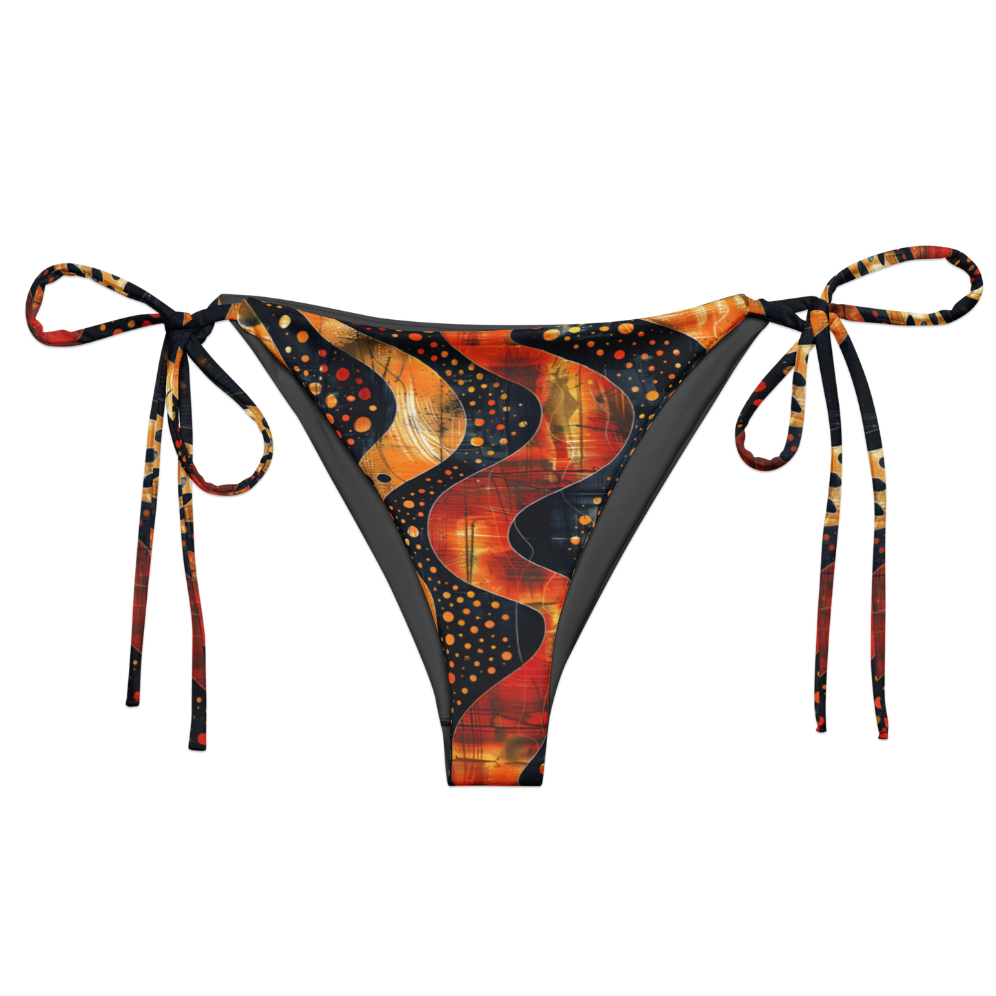 TrekOn Women's "Inferno" Recycled String Bikini Bottom