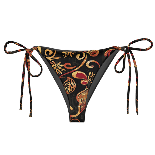 TrekOn Women's "Wildflower" Recycled String Bikini Bottom