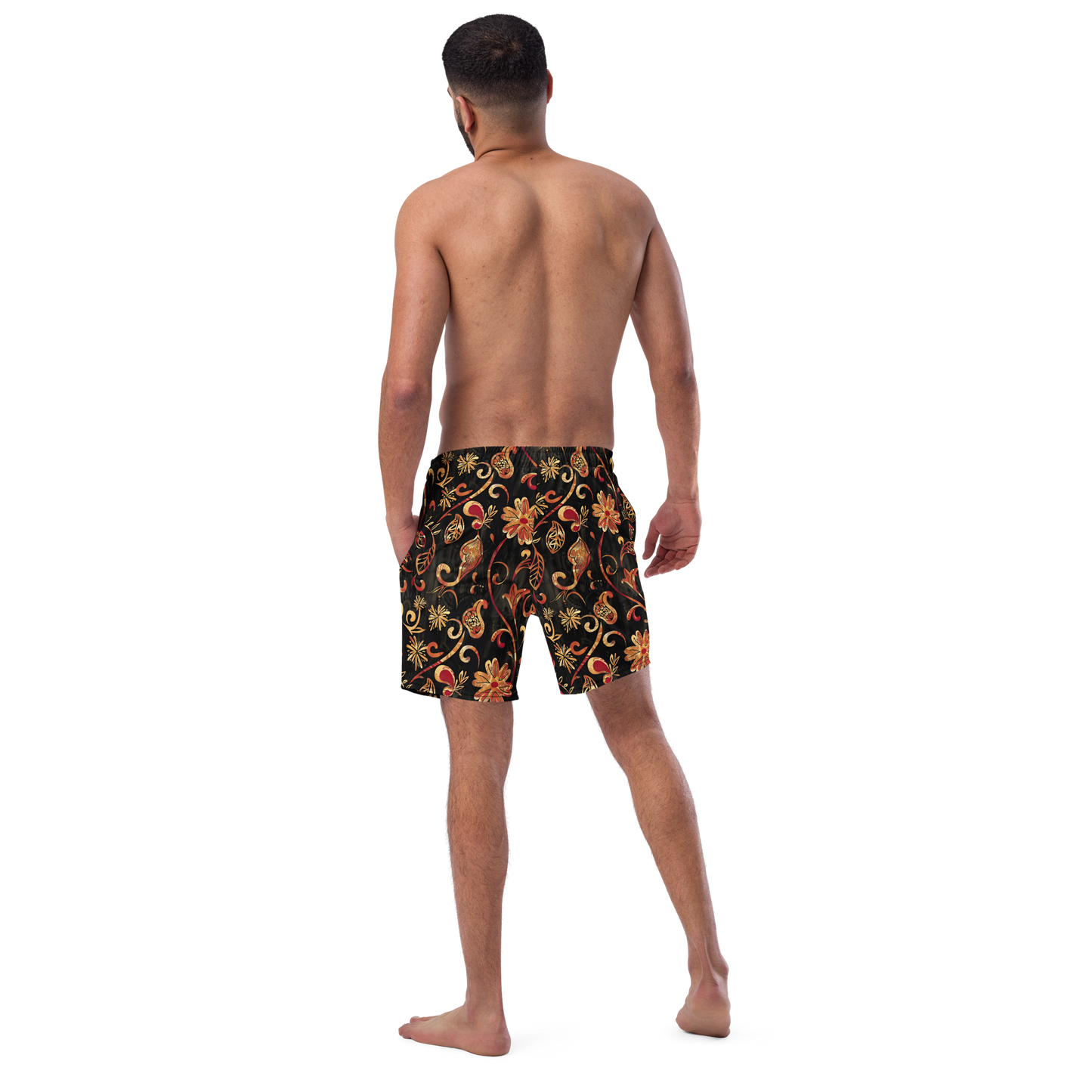 TrekOn Men's "Wildflower" Swim Trunks