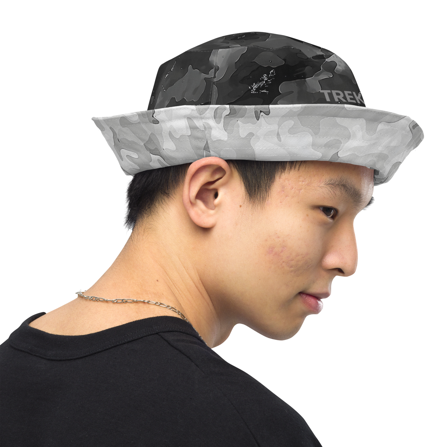 TrekOn Reversible "Shadow Frost" Bucket Hat