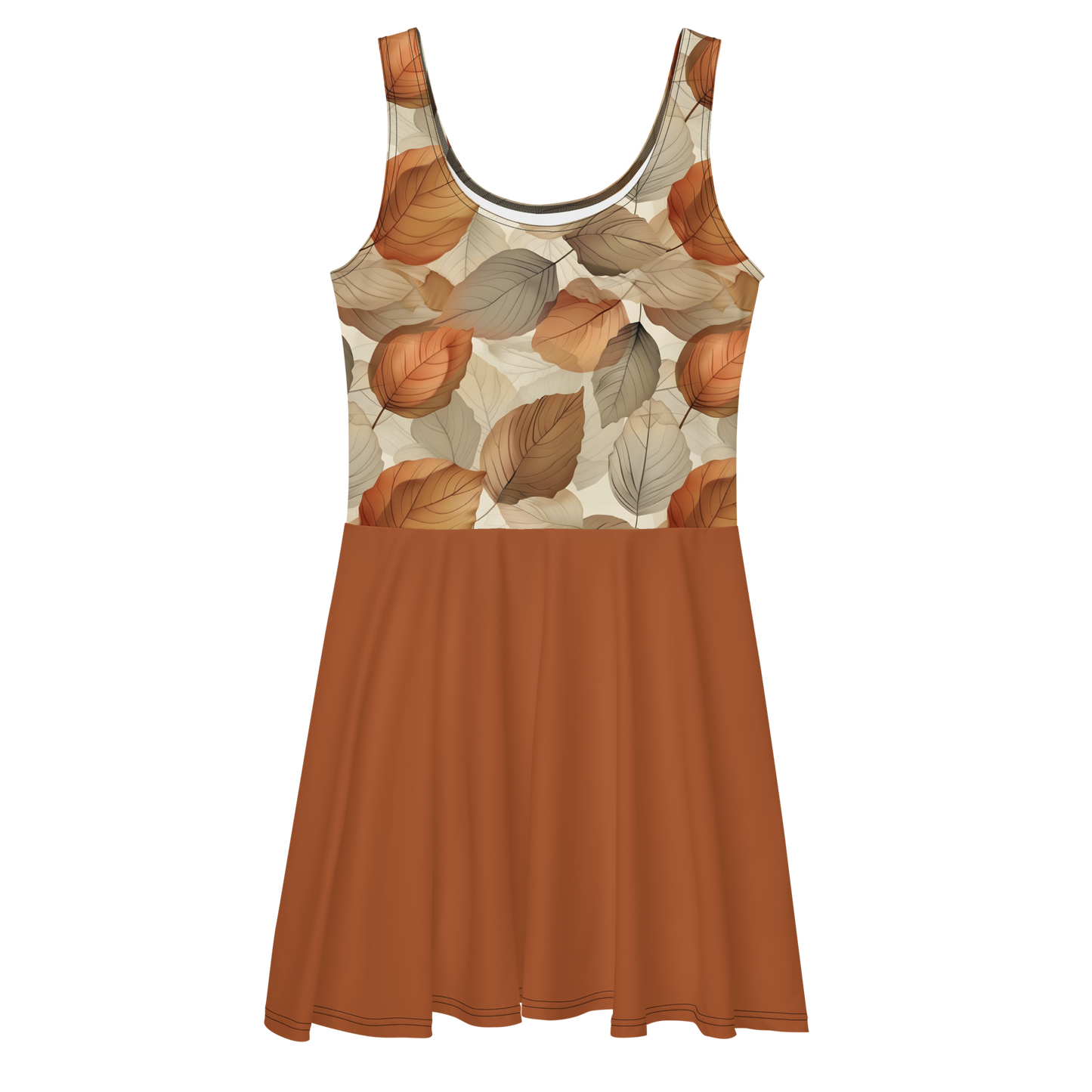 TrekOn Women's "Autumn Bliss" Skater Dress