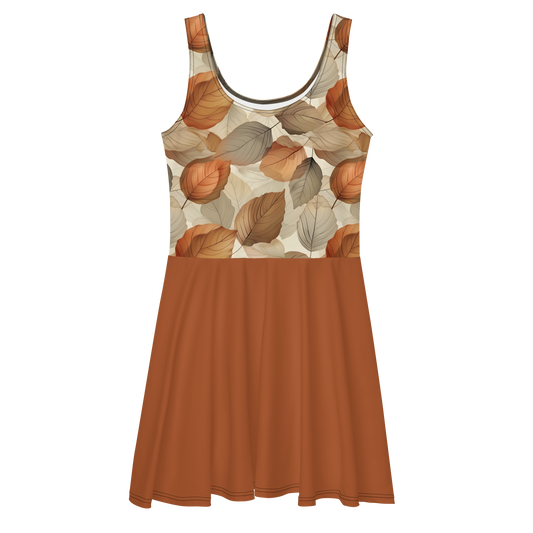 TrekOn Women's "Autumn Bliss" Skater Dress