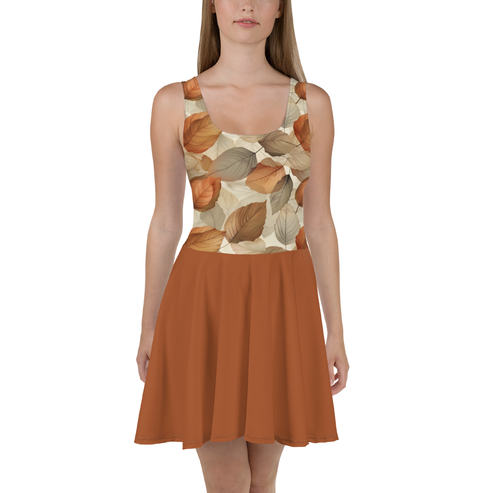 TrekOn Women's "Autumn Bliss" Skater Dress