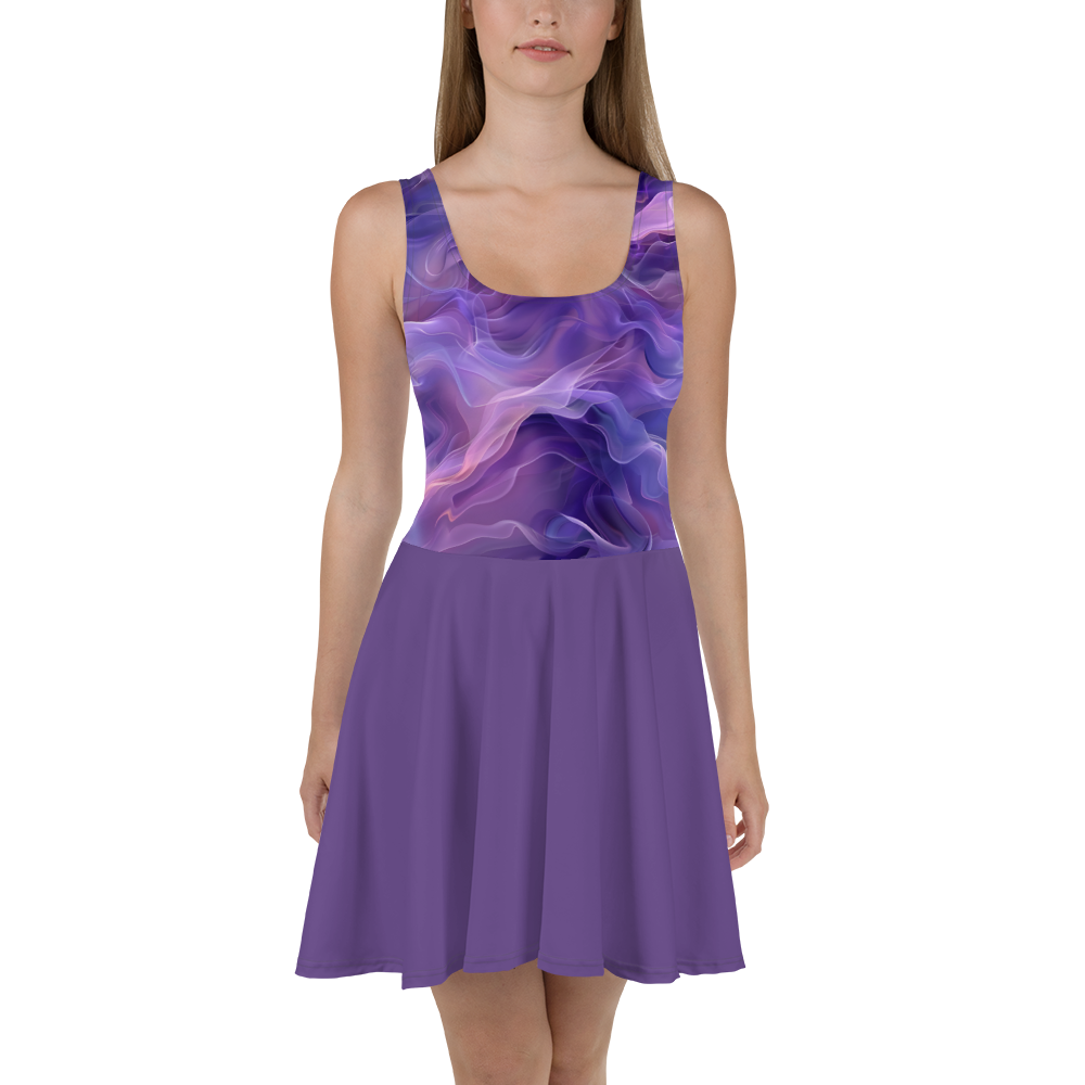 TrekOn Women's "Galaxy Glow" Skater Dress