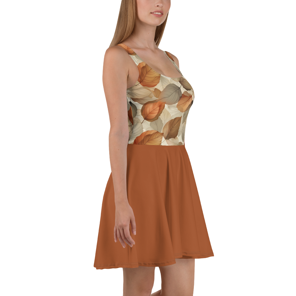 TrekOn Women's "Autumn Bliss" Skater Dress