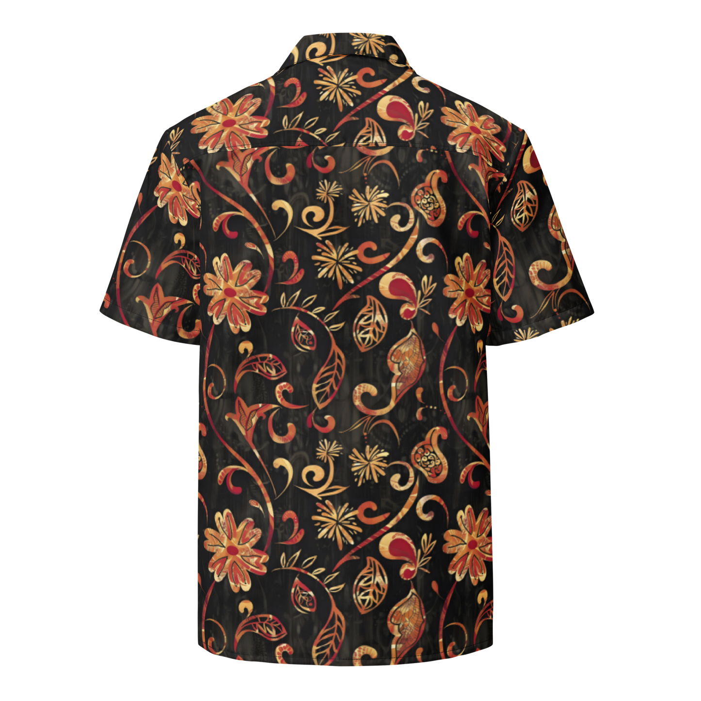 TrekOn Men's "Wildflower" Button Shirt