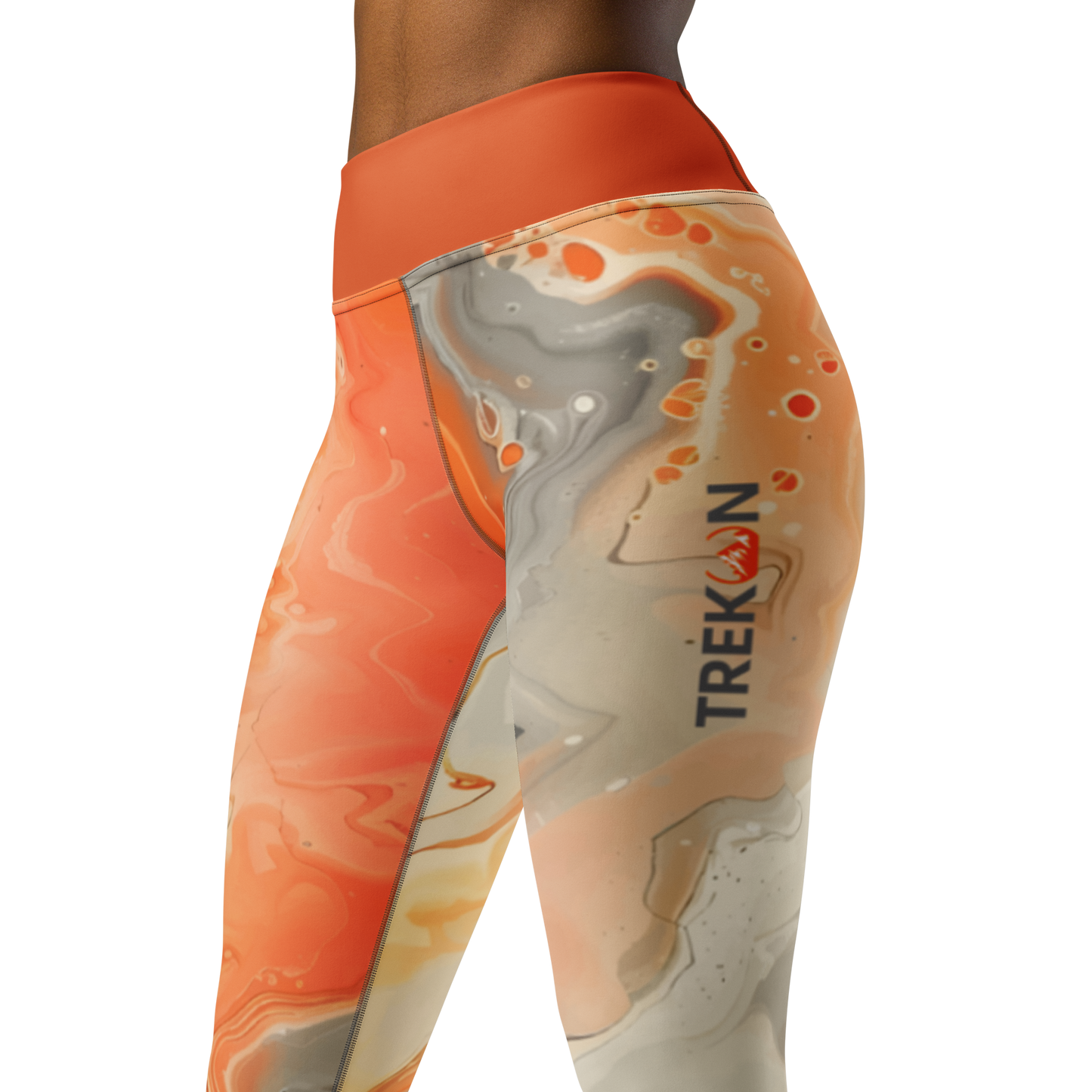 TrekOn Women's "Marble" Yoga Leggings