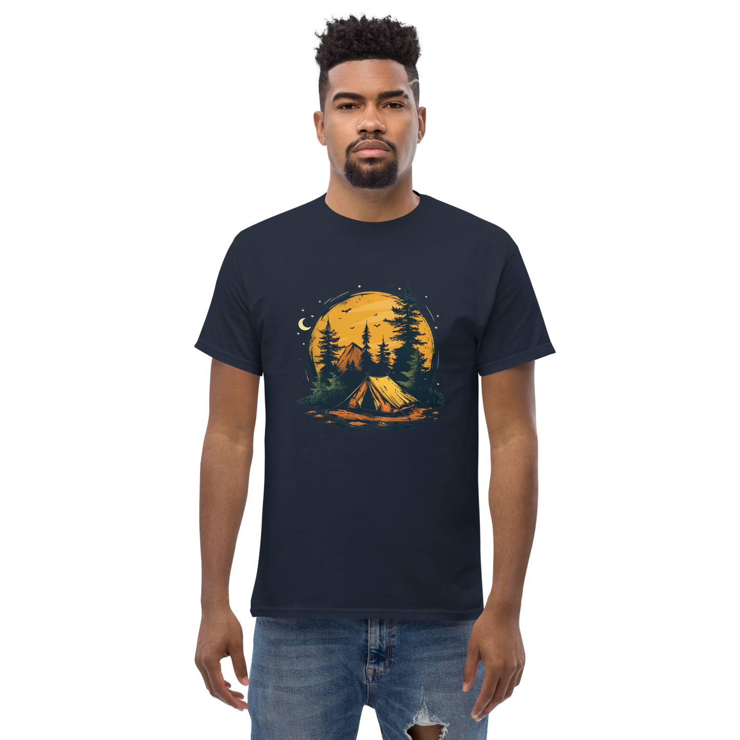 TrekOn Men's "Campfire Nights" Classic Tee