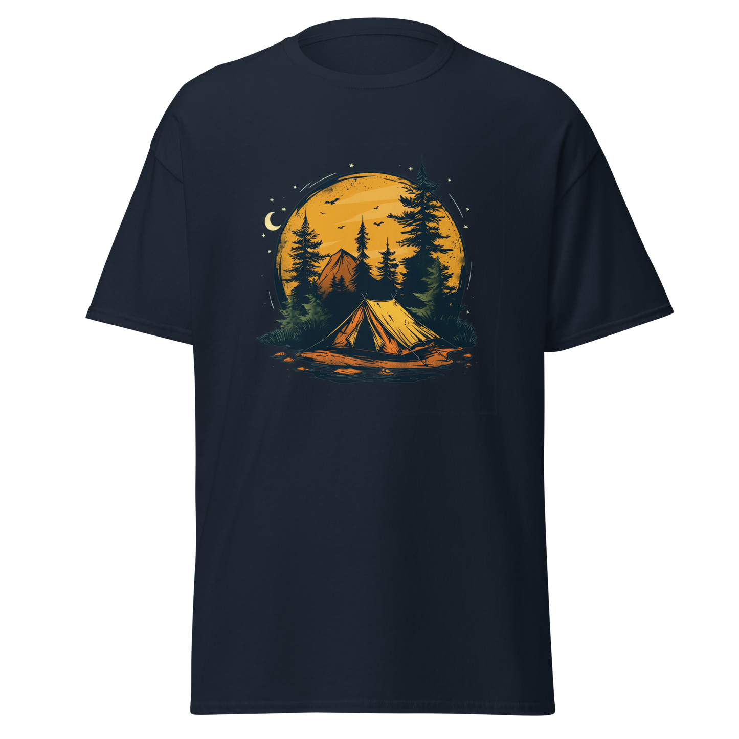 TrekOn Men's "Campfire Nights" Classic Tee