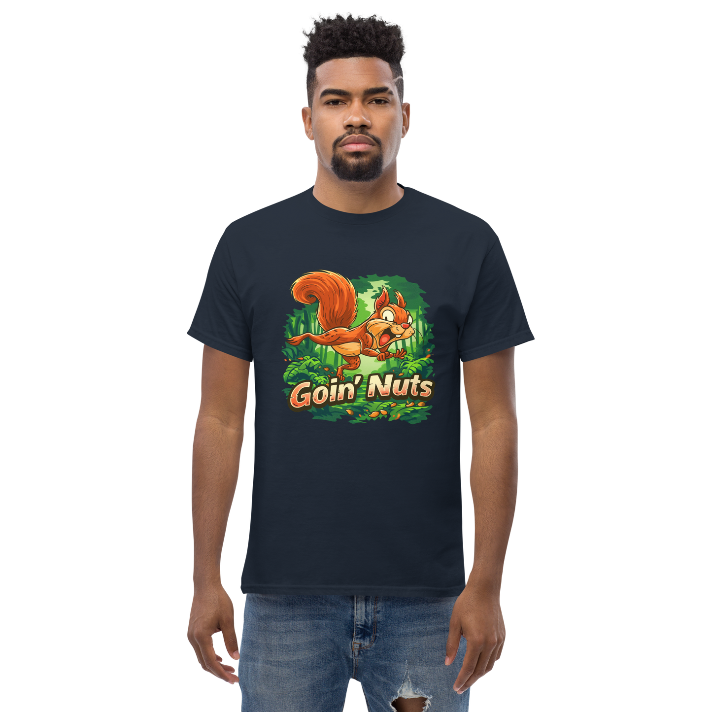 TrekOn Men's "Goin' Nuts" Classic Tee