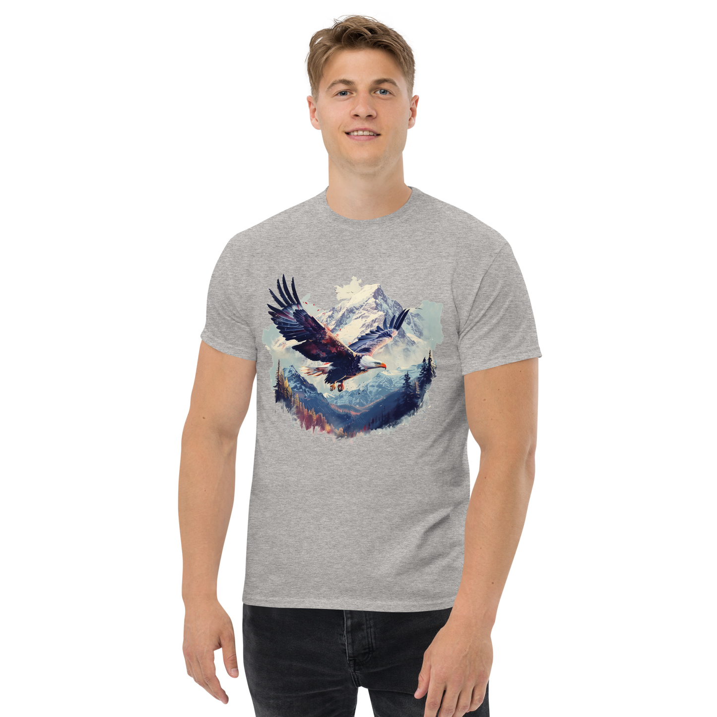 TrekOn Men's "Freedom" Classic Tee