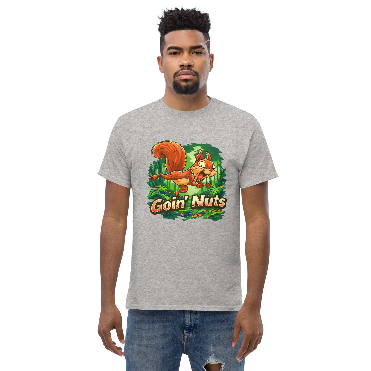 TrekOn Men's "Goin' Nuts" Classic Tee