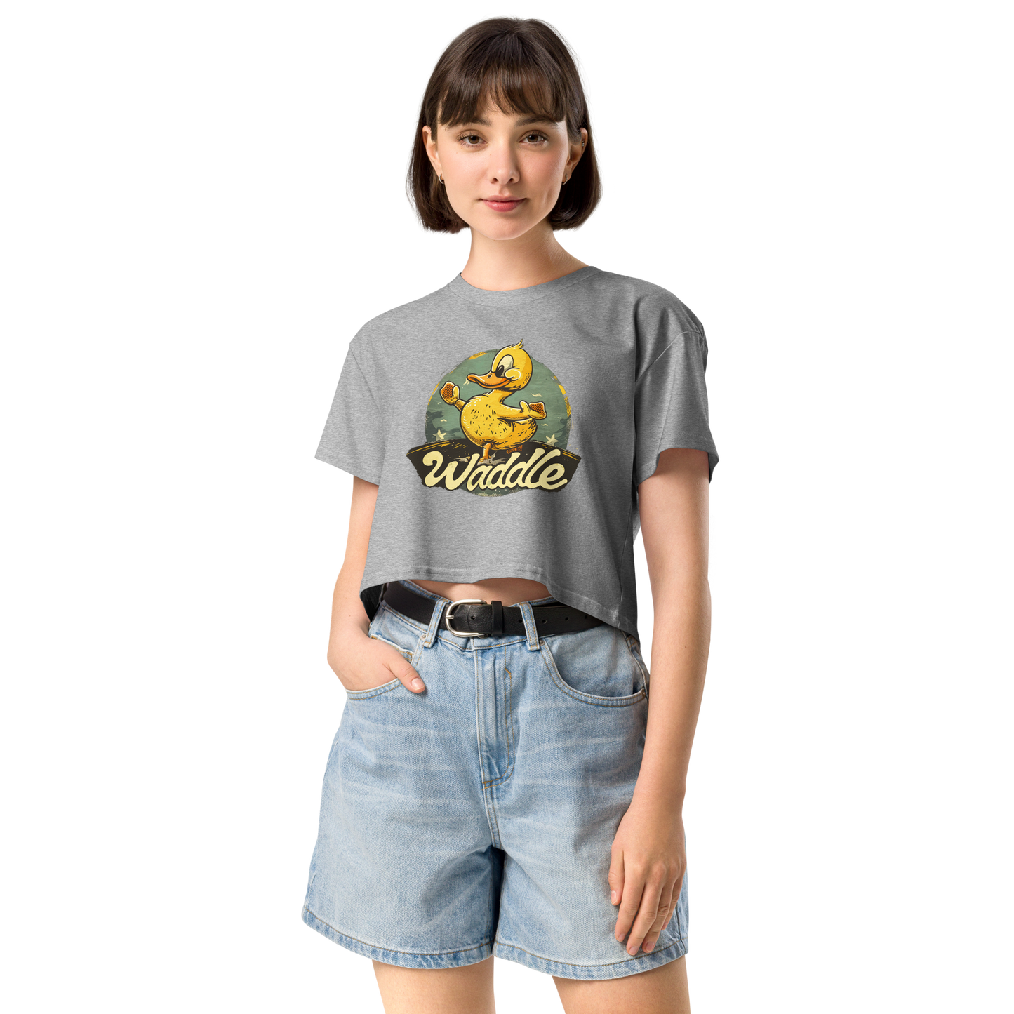 TrekOn Women's "Waddle" Crop Top