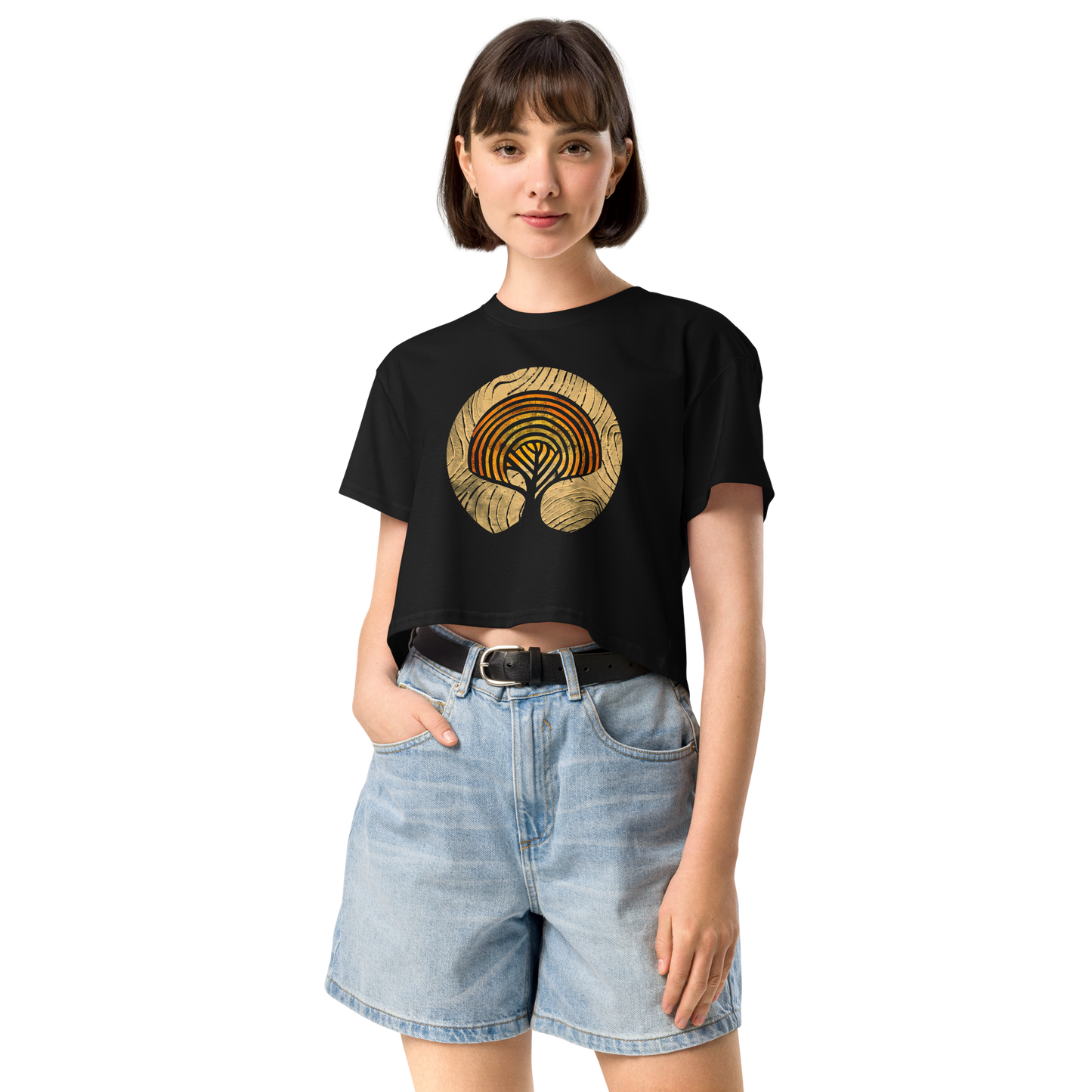 TrekOn Women's "Tree of Life" Crop Top