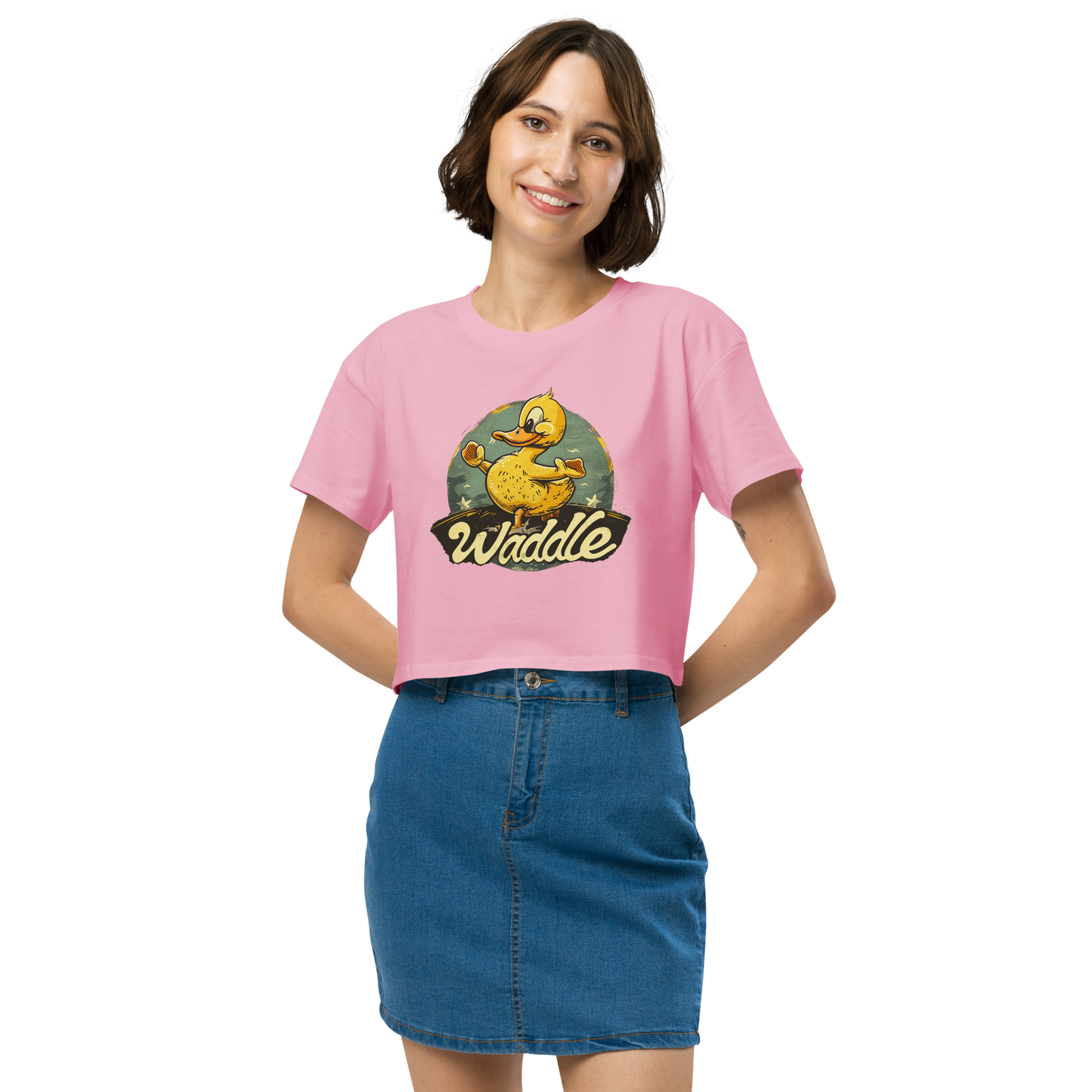 TrekOn Women's "Waddle" Crop Top