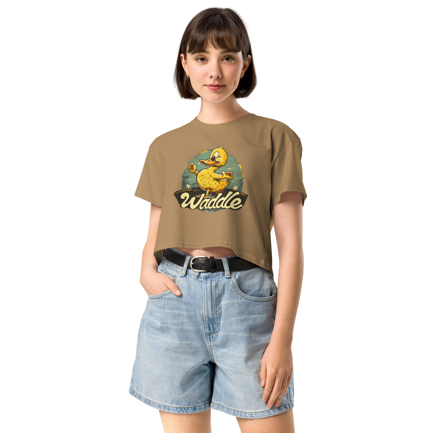 TrekOn Women's "Waddle" Crop Top