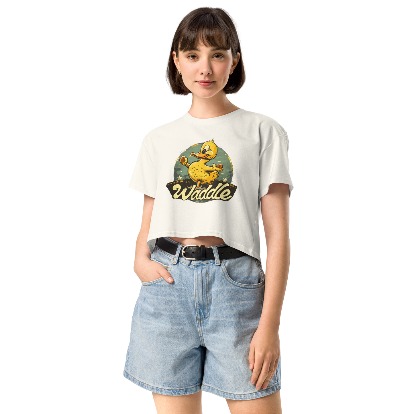 TrekOn Women's "Waddle" Crop Top