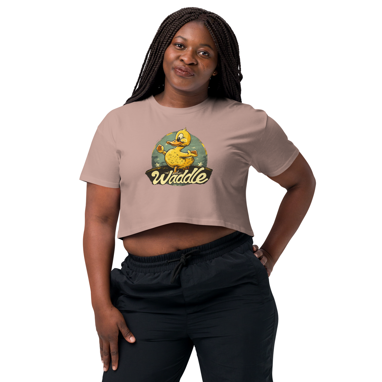 TrekOn Women's "Waddle" Crop Top