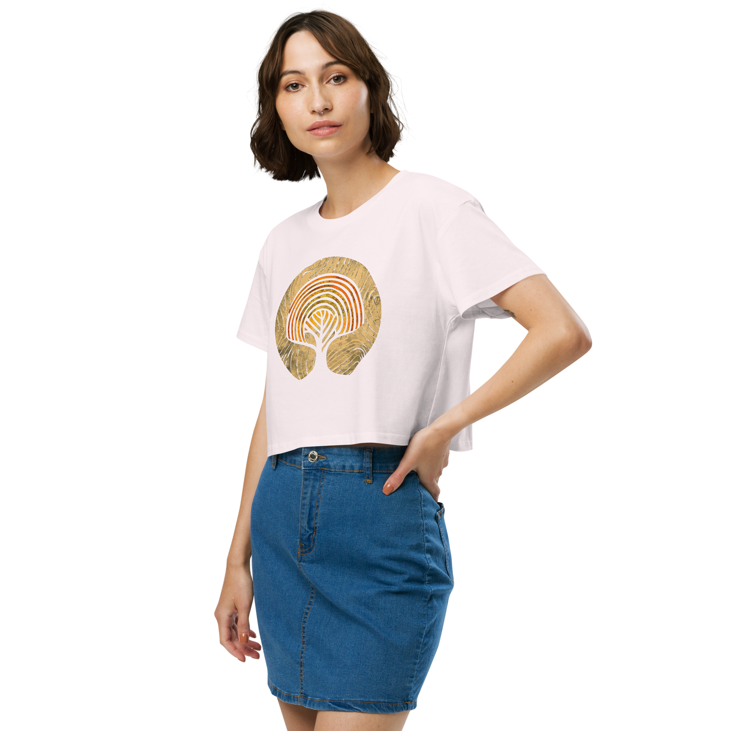 TrekOn Women's "Tree of Life" Crop Top