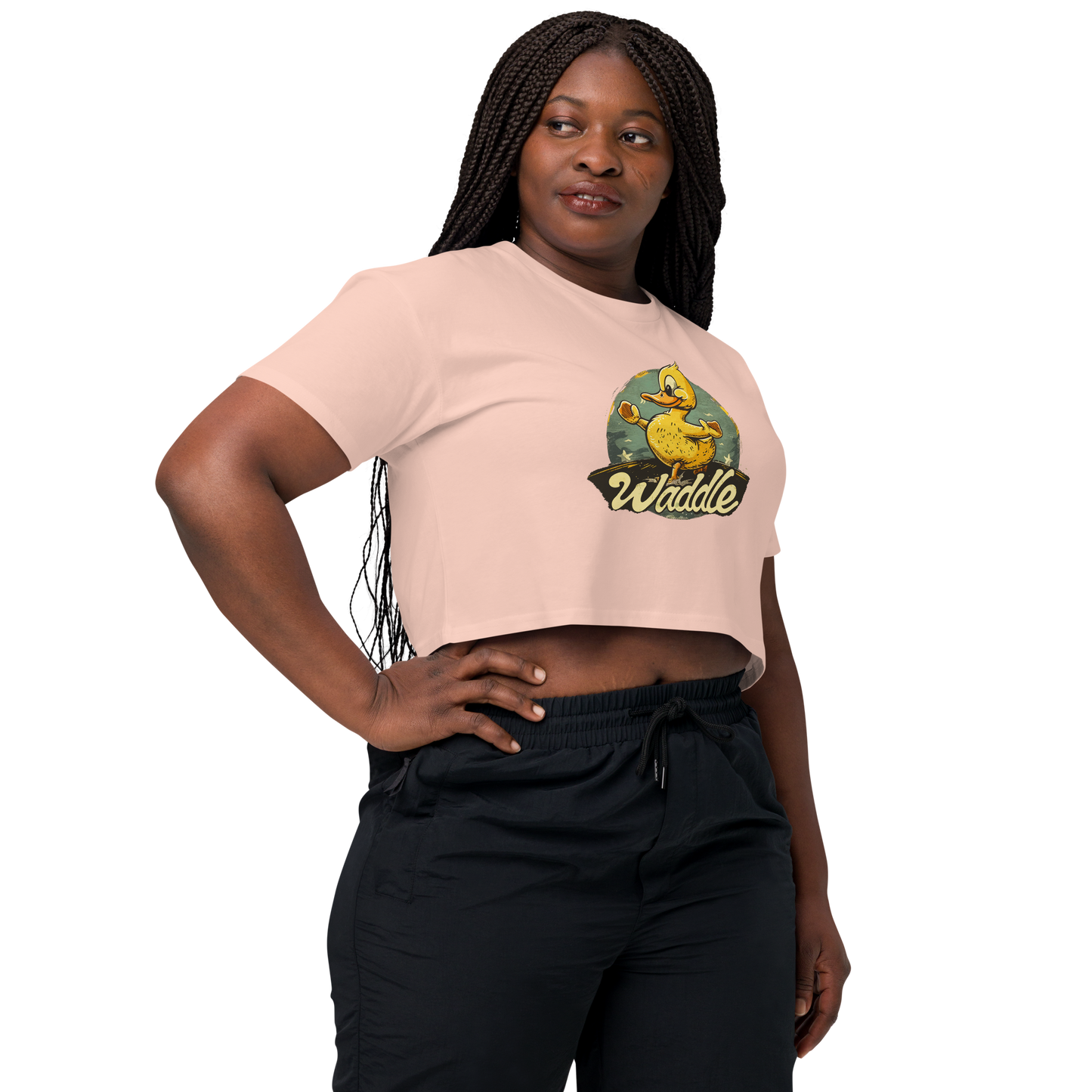 TrekOn Women's "Waddle" Crop Top