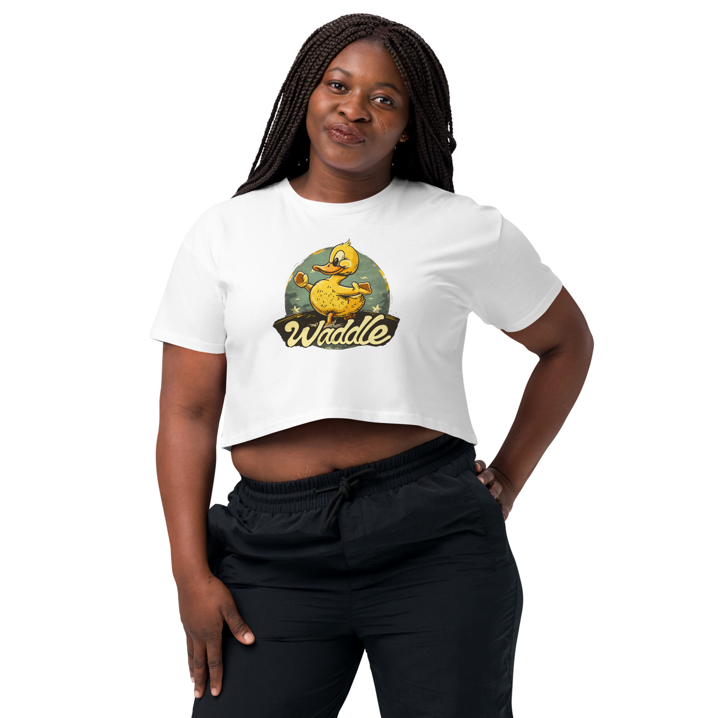 TrekOn Women's "Waddle" Crop Top