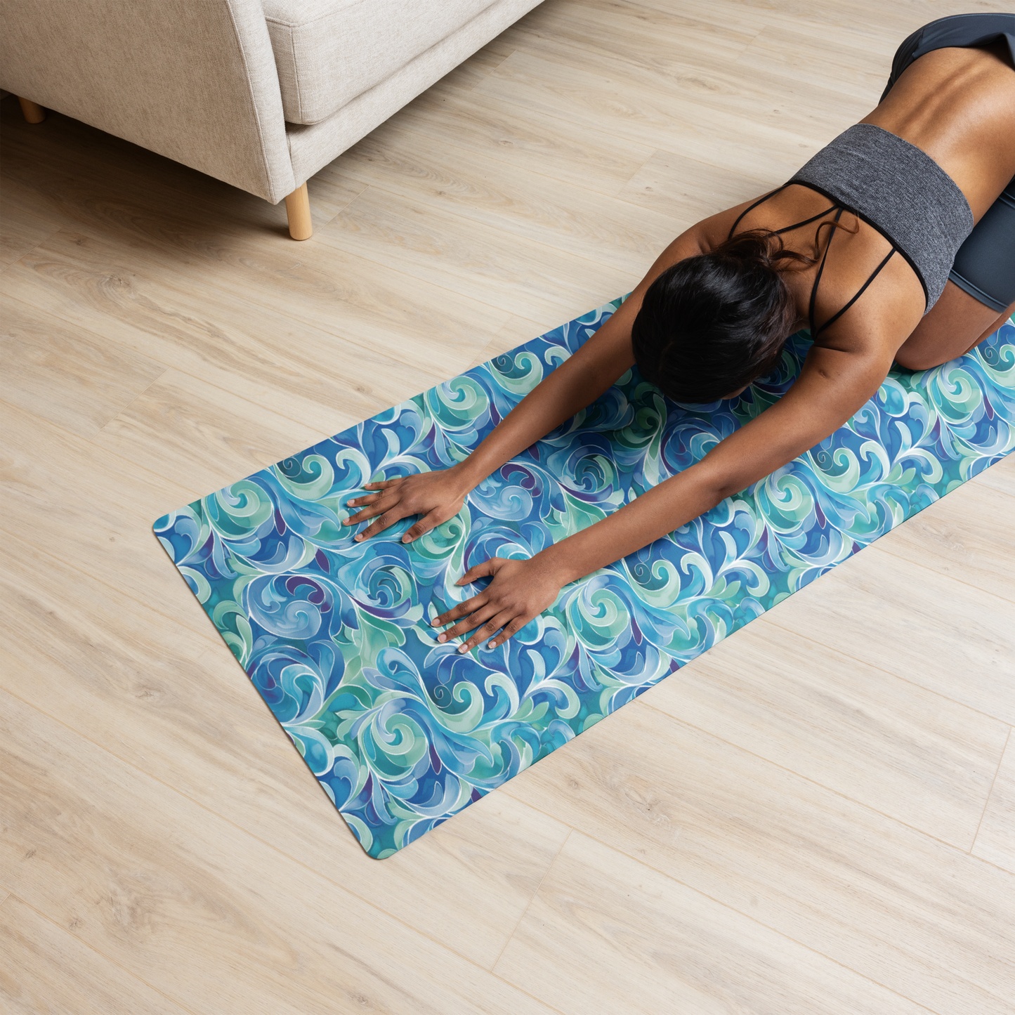 TrekOn "Wave Crest" Yoga Mat